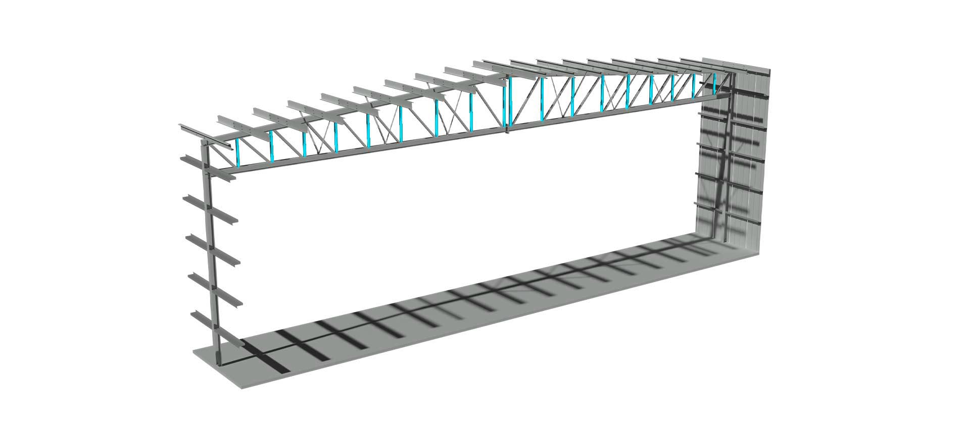 Open Web Truss System: Truss Vertical