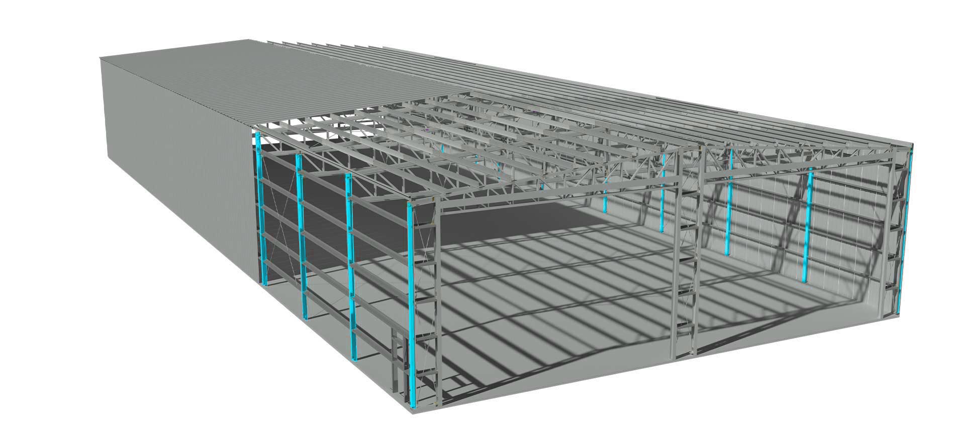 Open Web Truss System: Frame Column