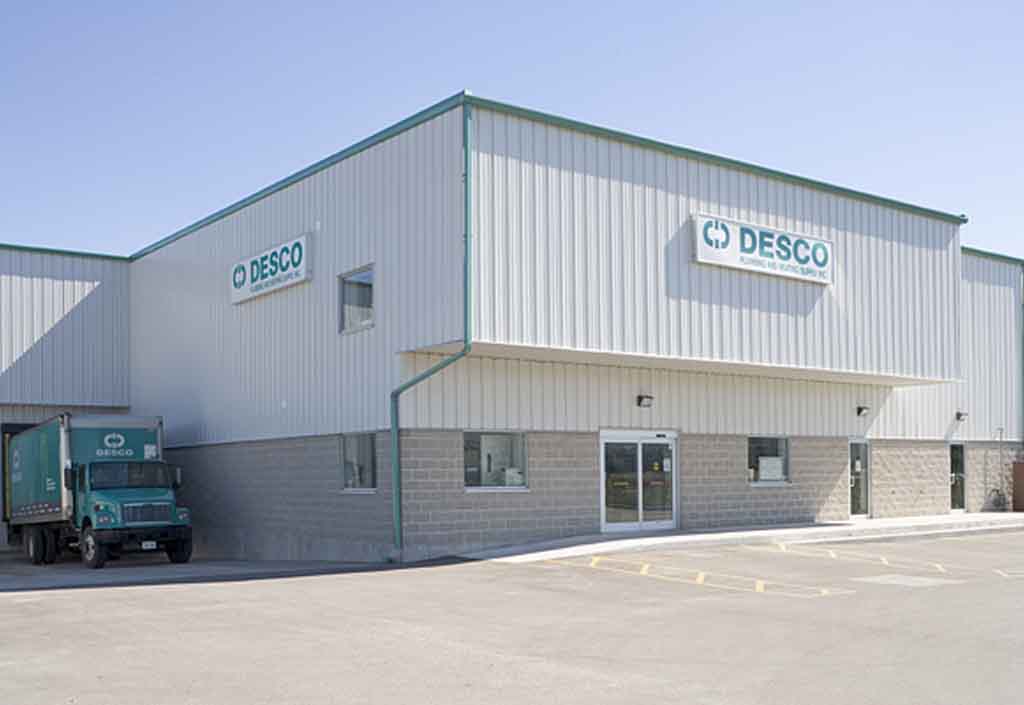 BEHLEN Steel Buildings LP: Desco Plumbing & Heating Supply