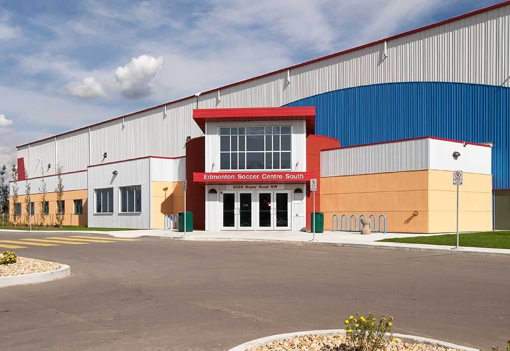 BEHLEN Steel Buildings LP: Edmonton Soccer Centre South